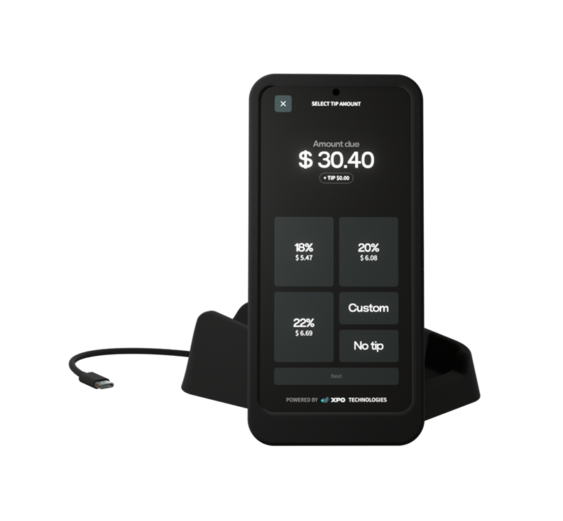 Render of the XPO Handheld device